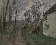 Village Road Near Auvers